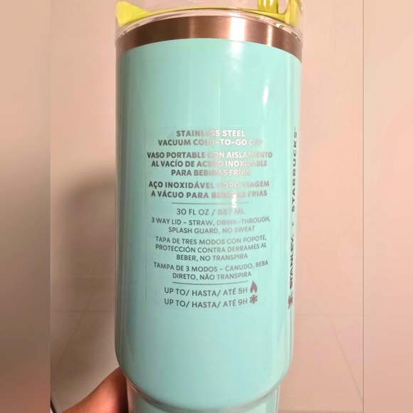 NWT Starbucks X Stanley 2025 LATAM Stainless Steel Tumbler 30 Oz - Picture 8 of 13